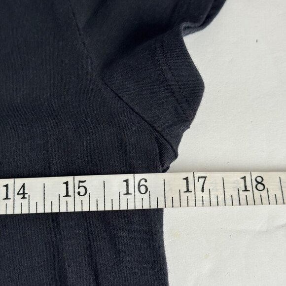 Disney Black Mickey Minnie Graphic T Shirt Juniors Large Casual Love Valentine - Picture 6 of 7